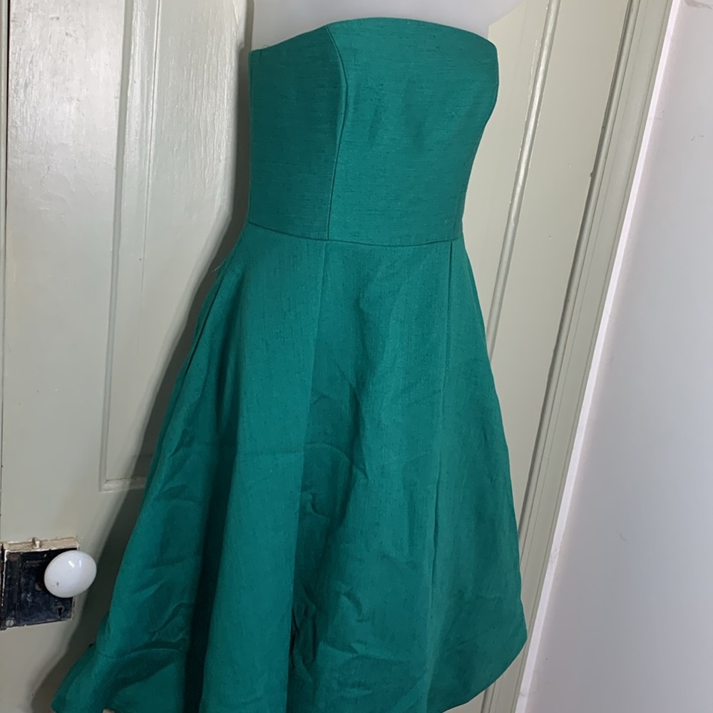 C/MEO COLLECTIVE Making Waves strapless dress - Picture 3 of 14